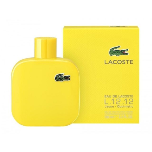 мужская парфюмерия/LACOSTE/Eau de Lacoste L.12.12 Yellow (Jaune)