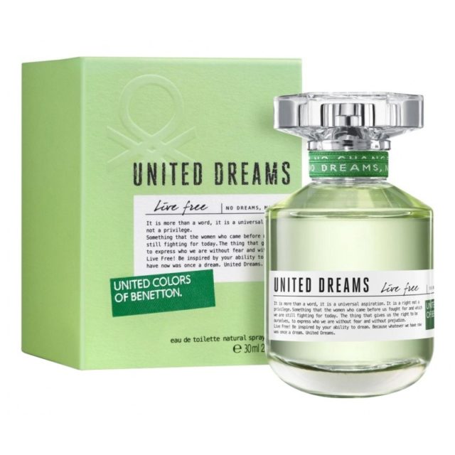 женская парфюмерия/UNITED COLORS OF BENETTON/United Dreams Live Free